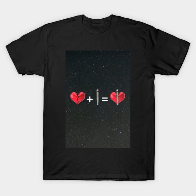 Formula of love T-Shirt by DreamCollage